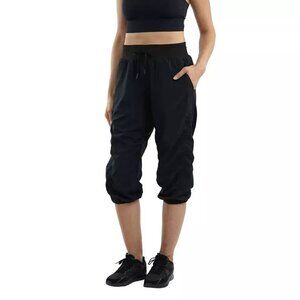 Black Nwt Spyder Ladies' Active Woven Capri